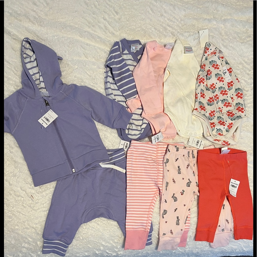 Hanna Andersson 6-12 month baby girl lot